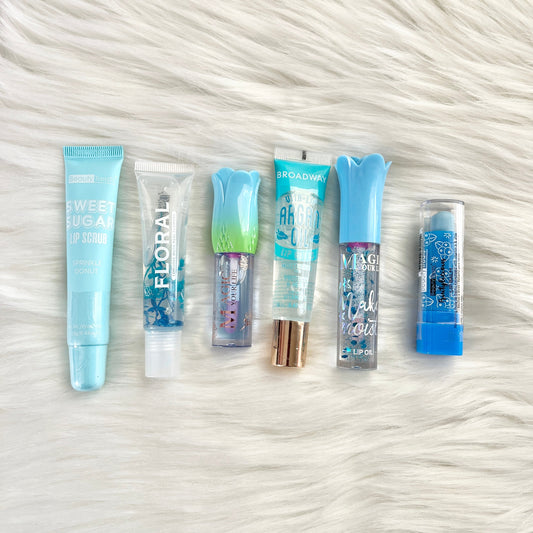 Blue ( Lip Makeup Bundle )