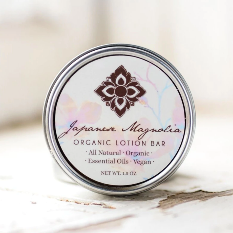Japanese Magnolia Organic Lotion Bar