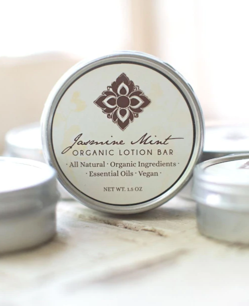 Jasmine Mint Organic Lotion Bar