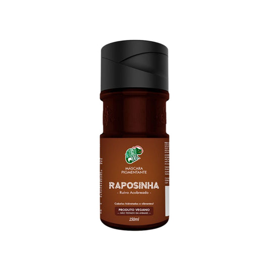 Raposinha Copper Red Hair Tinting Pigment Vegan Mask 150ml - Kamaleão Color