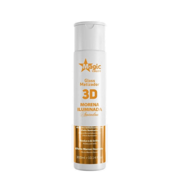 Illuminated Brunette Almond Color Revitalizing Tinting Mask 300ml - Magic Color