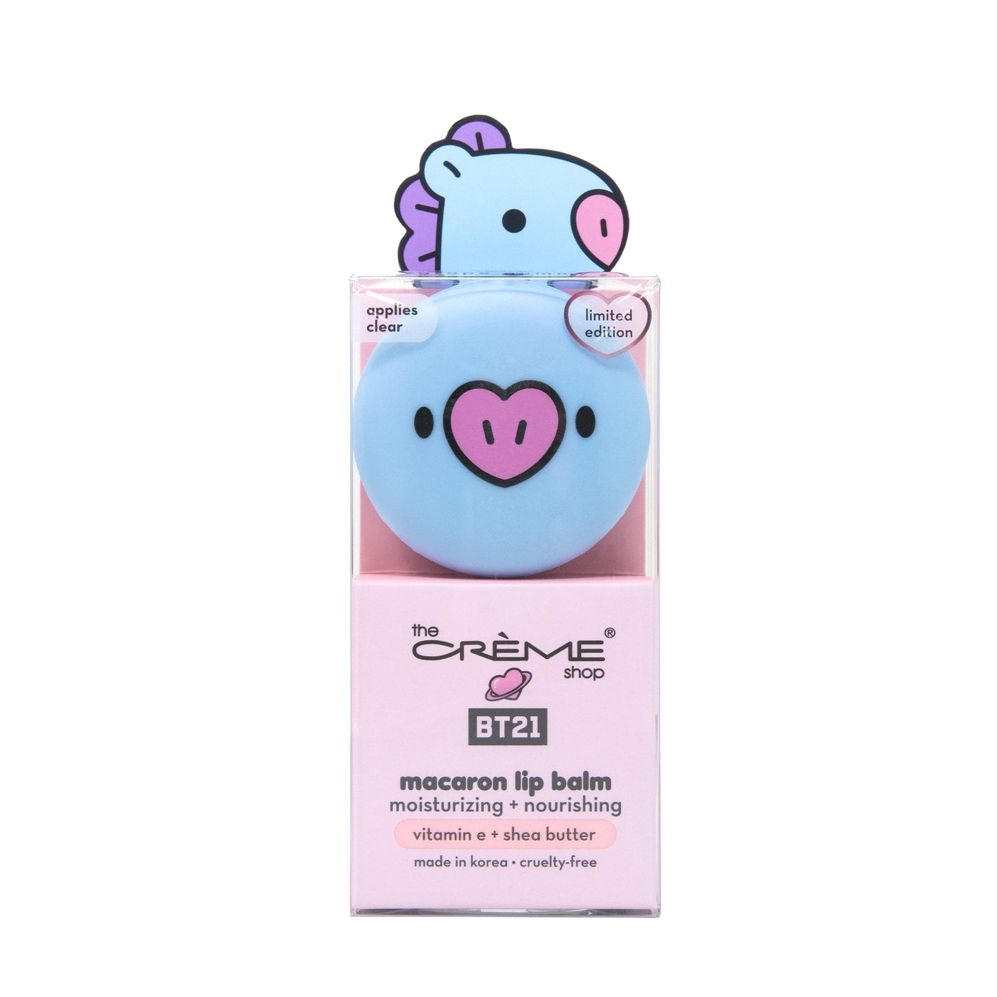 MANG Macaron Lip Balm - Grape Gummy (Clear)