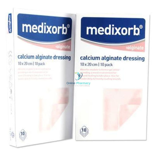 Medixorb Calcium Alginates 10cm x 20cm
