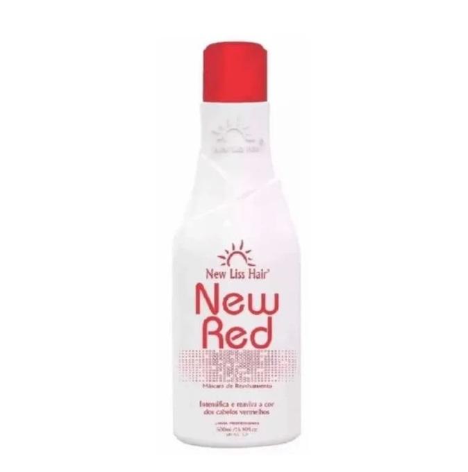 New Red Tinting Color Intensifying Revival Hair Mask 500ml - New Liss Hair