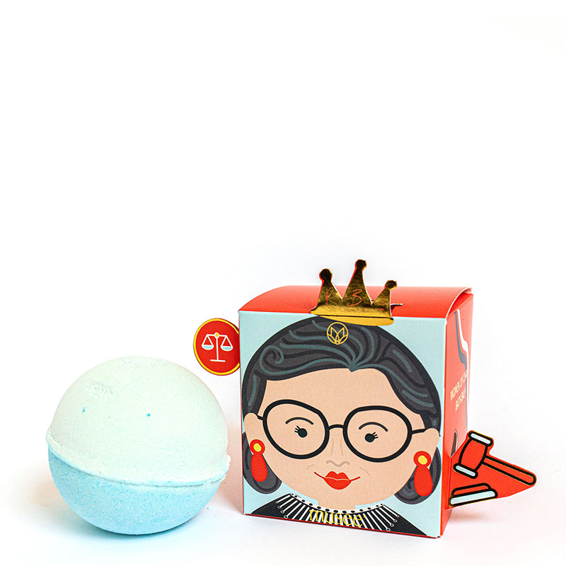 MUSEE BATH | Women of Change Bath Bomb - Ruth Bader Ginsburg
