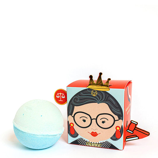 MUSEE BATH | Women of Change Bath Bomb - Ruth Bader Ginsburg