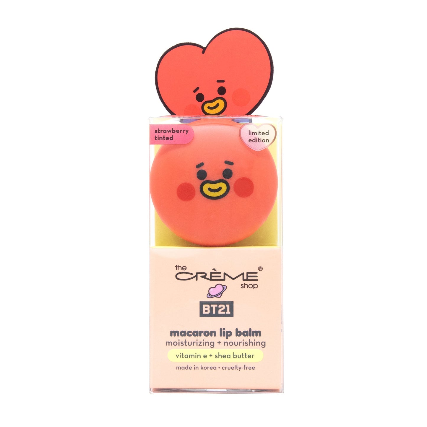 TATA Macaron Lip Balm - Strawberry Milk (Strawberry Tinted)