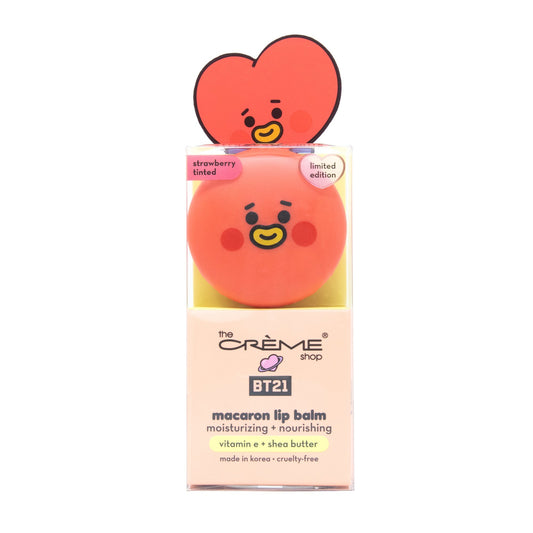 TATA Macaron Lip Balm - Strawberry Milk (Strawberry Tinted)